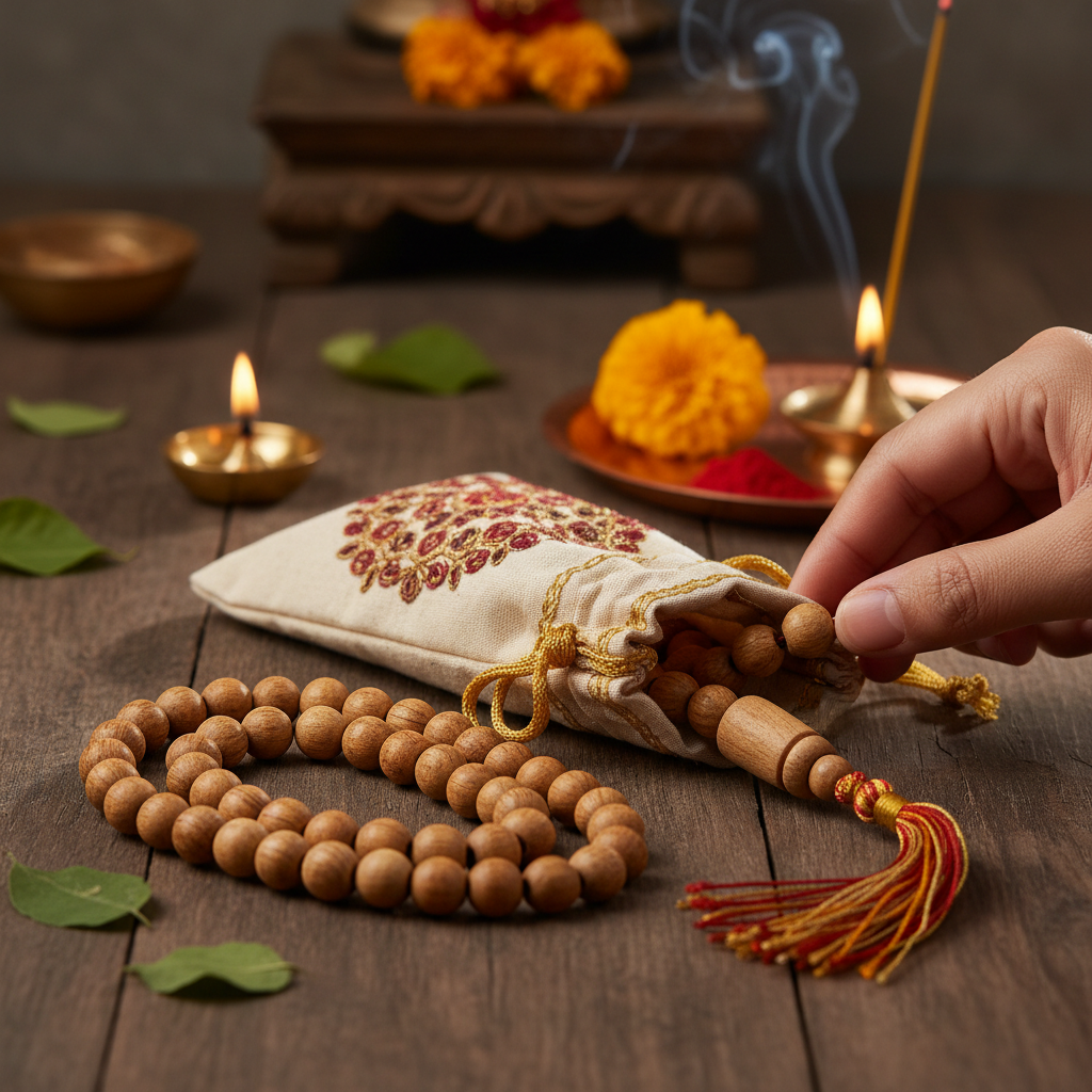 Tulsi Japa Mala 108 Beads